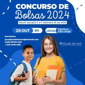 Leia mais sobre o artigo Concurso de Bolsas da Escola São José de Bastos: Sua Chance de Excelência Acadêmica